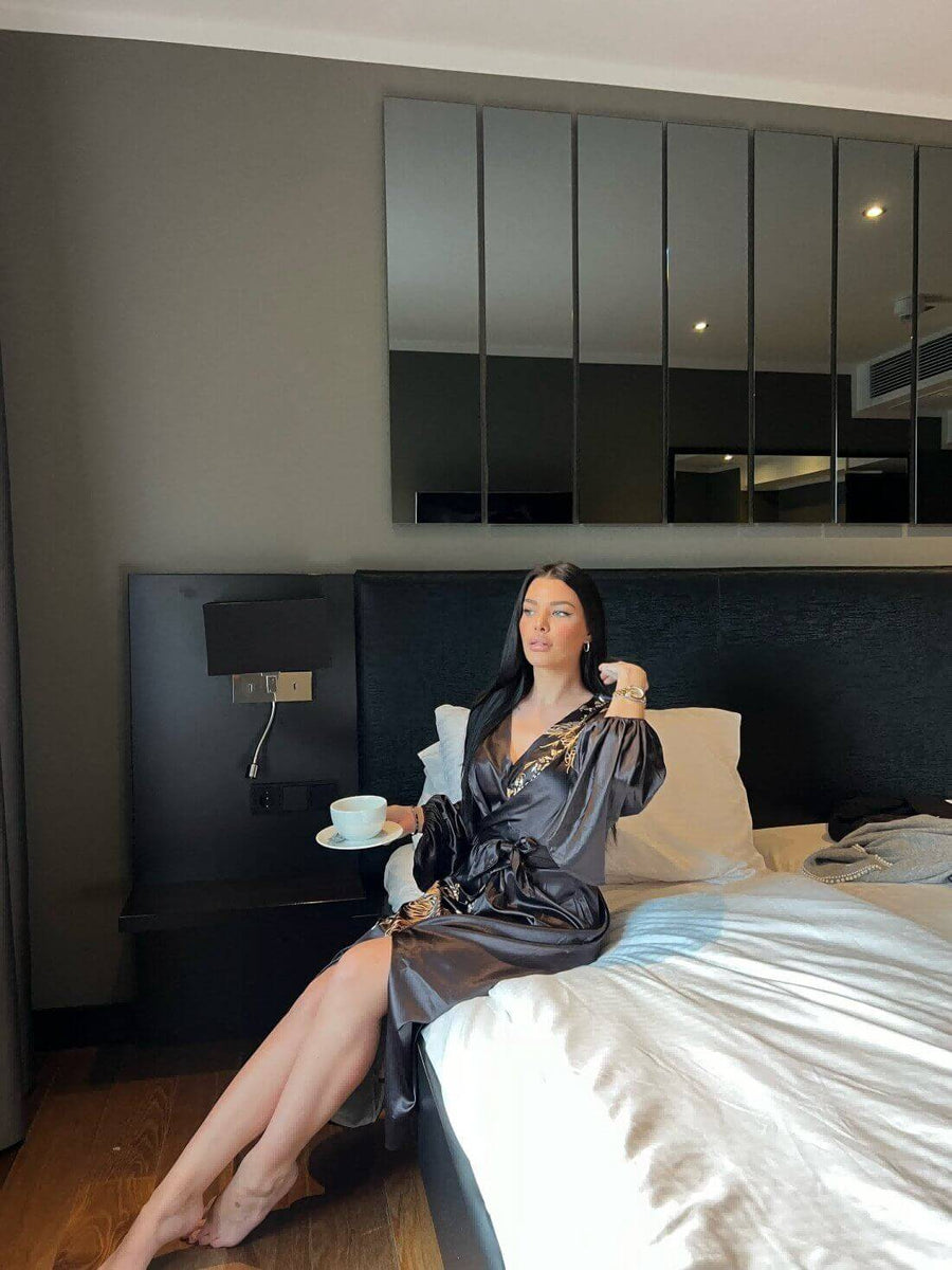 Luxury Silk Robe pajama sets for women Best Gift Guide for her Wedding Gift | Ulivary