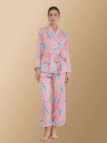 Luxury Silk Robe pajama sets for women Best Gift Guide for her Wedding Gift | Ulivary