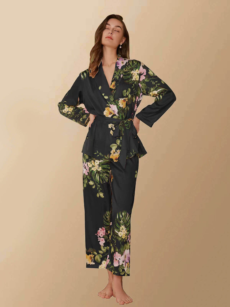 Luxury Silk Robe pajama sets for women Best Gift Guide for her Wedding Gift | Ulivary
