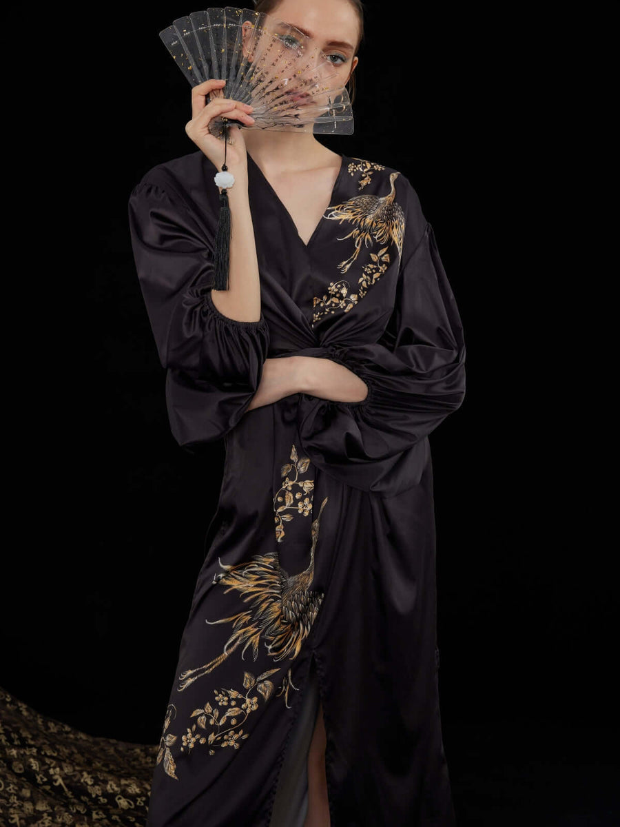 Luxury Silk Robe pajama sets for women Best Gift Guide for her Wedding Gift | Ulivary