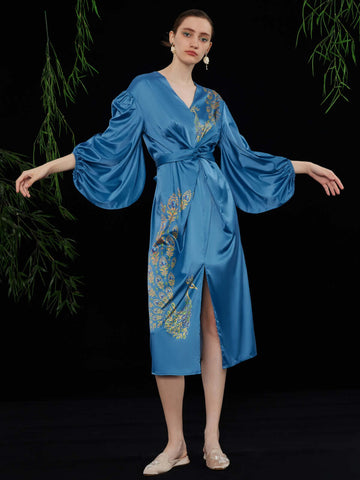 Luxury Silk Robe pajama sets for women Best Gift Guide for her Wedding Gift | Ulivary