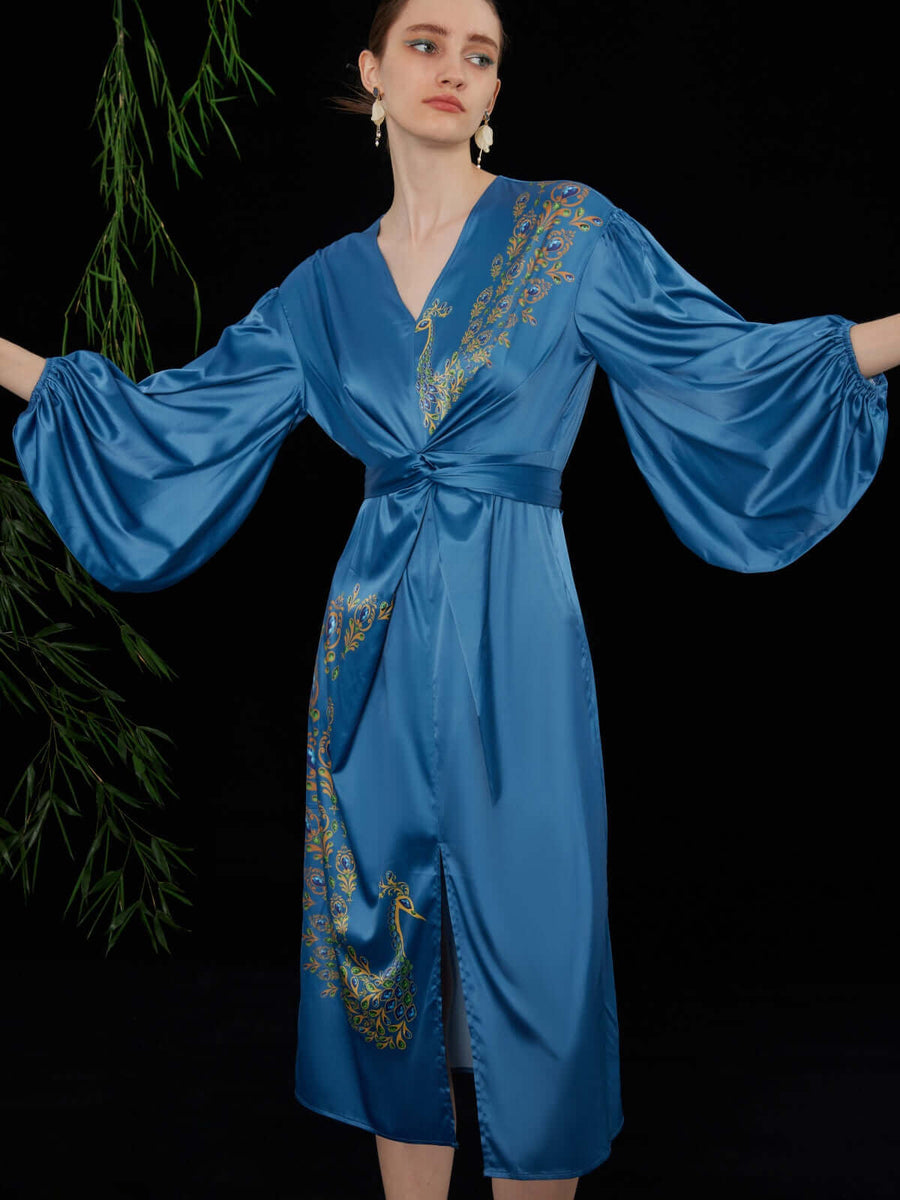 Luxury Silk Robe pajama sets for women Best Gift Guide for her Wedding Gift | Ulivary