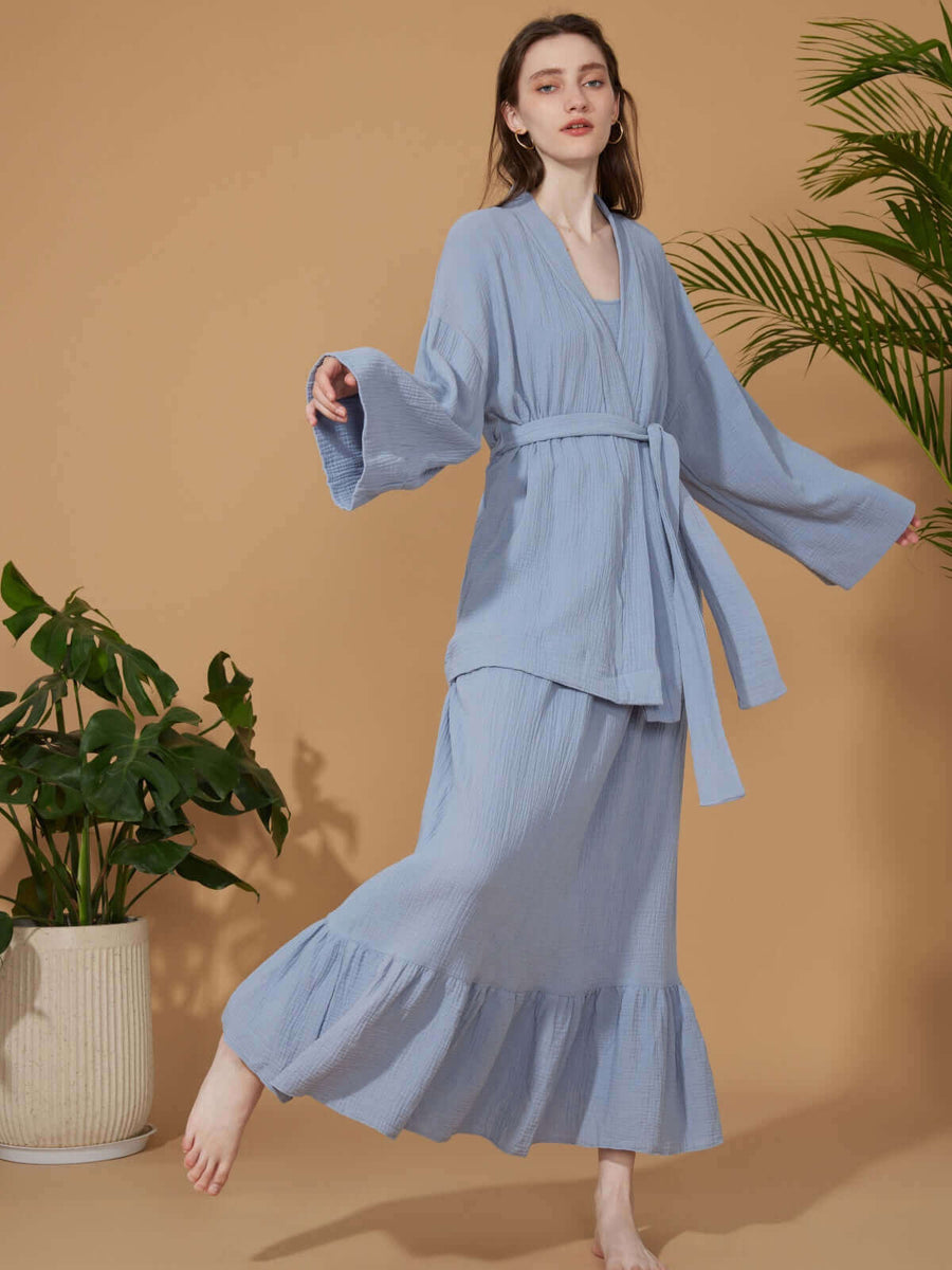 Luxury Silk Robe pajama sets for women Best Gift Guide for her Wedding Gift | Ulivary