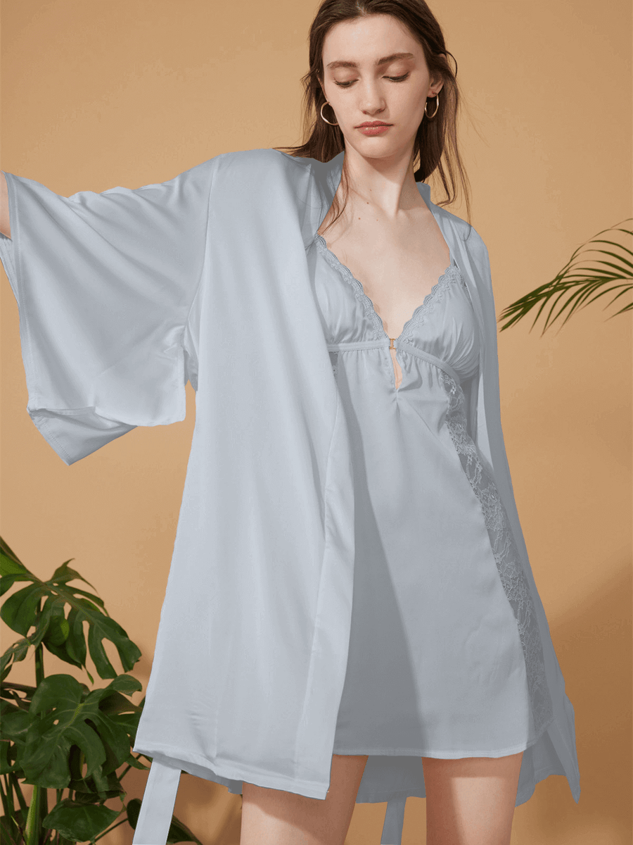 Luxury Silk Robe pajama sets for women Best Gift Guide for her Wedding Gift | Ulivary